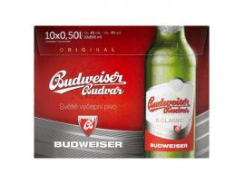 Budweiser Budvar: Классическое 10°светлое пиво 10 х 0,5 л